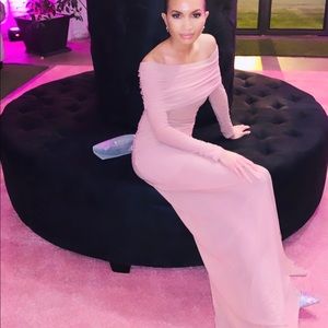 Majorelle Hampton Gown in Nude